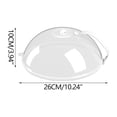 thumbnail image 3 of Microwave Oven Cover Heat Oil Proof, Splatter Guard Transparent Microwave Food Cover for Hot Dishes, Reusable Kitchen Cooking Tool for Preventing Splashes, 3 of 6