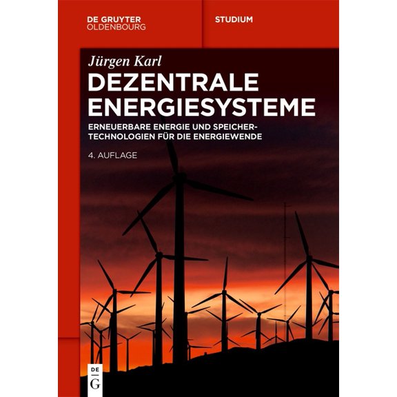 de Gruyter Studium Dezentrale Energiesysteme, (Paperback)