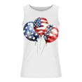 thumbnail image 5 of Nmnitkp Tank Tops Men Independence Day Printing Round Neck Regular Casual Sports Tank Blouses,High-Quality Fabric Mens Tank Top White,S, 5 of 5