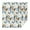 Multicolor Chevron Pattern, variant on Blue Pioneer Flower Square Tablecloth,Waterproof Square Table Cover,Wipeable Spillproof Washable Table Cover for Home Kitchen Party Decor 42"X42"(107x107cm)