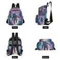 thumbnail image 4 of FORMRS Mini Backpack Purse for Women Travel Daypack Casual Shoulder Bag, Astronaut Pattern, 4 of 7