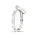 thumbnail image 2 of JewelersClub Initial Letter Ring for Women | Customizable Sterling Silver "A" Alphabet Monogram Ring for Girls | Cursive Script Capital Letters | Personalized Jewelry Gift for Her, 2 of 4