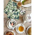 thumbnail image 4 of Blueberry Botanical Kitchen Dish Towels for Drying Dishes Set of 4, Spring Leaves Branches Farmhouse Waffle Weave Microfiber Hand Tea Bathroom Towels Quick Dry & Absorbent Towel 15.7x23.6, 4 of 7
