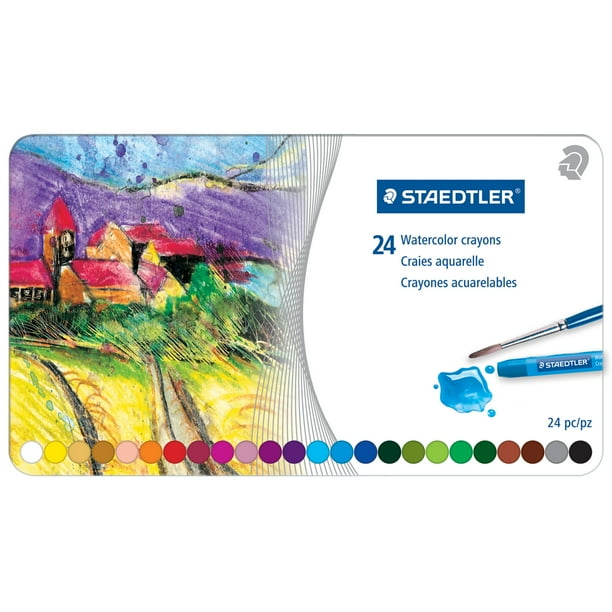 Staedtler Karat Watercolor Crayon Set, 20Colors