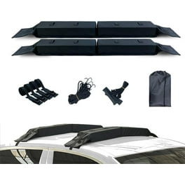 Hoofun Kayak Roof Rack Pads, Universal Car Soft Roof Rack for