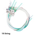 thumbnail image 1 of Lefu 15/16/19/21/24Strings Lyre Brass Strings Set Lyre Harp Nylon String Replacement, 1 of 6
