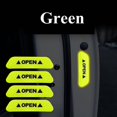 thumbnail image 1 of 4pcs Car Open Reflective Tapes Sticker Door Warning Mark Notice Crv Reflector Strip Reflectant Luminous Reflex Safety, 1 of 1