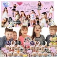 thumbnail image 5 of Ariana Grande Aesthetic Party Supplies Decor Cups Fans Decorations Honeycomb Centerpieces Cake Toppers, 5 of 6