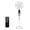 56 inch, variant on ICYBER BOOM 16 Inch 5-Speed LED Display Cordless Battery Powered Oscillating Pedestal Fan