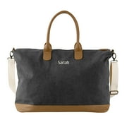 Personalized Washed Canvas Duffel Weekender Tote