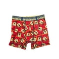 thumbnail image 7 of Spongebob Squarepants Boys Boxer Brief Underwear, 4-Pack, Sizes XS-XL, 7 of 7