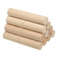 thumbnail image 1 of Unique Bargains 1-1/8 x 6 Inch Dowel Rods Wood Sticks Unfinished Wooden Dowel Rods Round Dowels Sticks 10 Pcs, 1 of 6