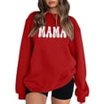 thumbnail image 2 of Durtebeua Women's Long Sleeve Sweatshirt Long Sleeve Sweatshirt Casual Crewneck Cute Pullover Tops, 2 of 4