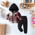 thumbnail image 2 of xaweyi Toddler Girl Clothes Baby Sweatshirt Fall Winter Outfits Long Sleeve Tops Pants Set 2 Pcs,Sizes 6-12 Months, 2 of 5