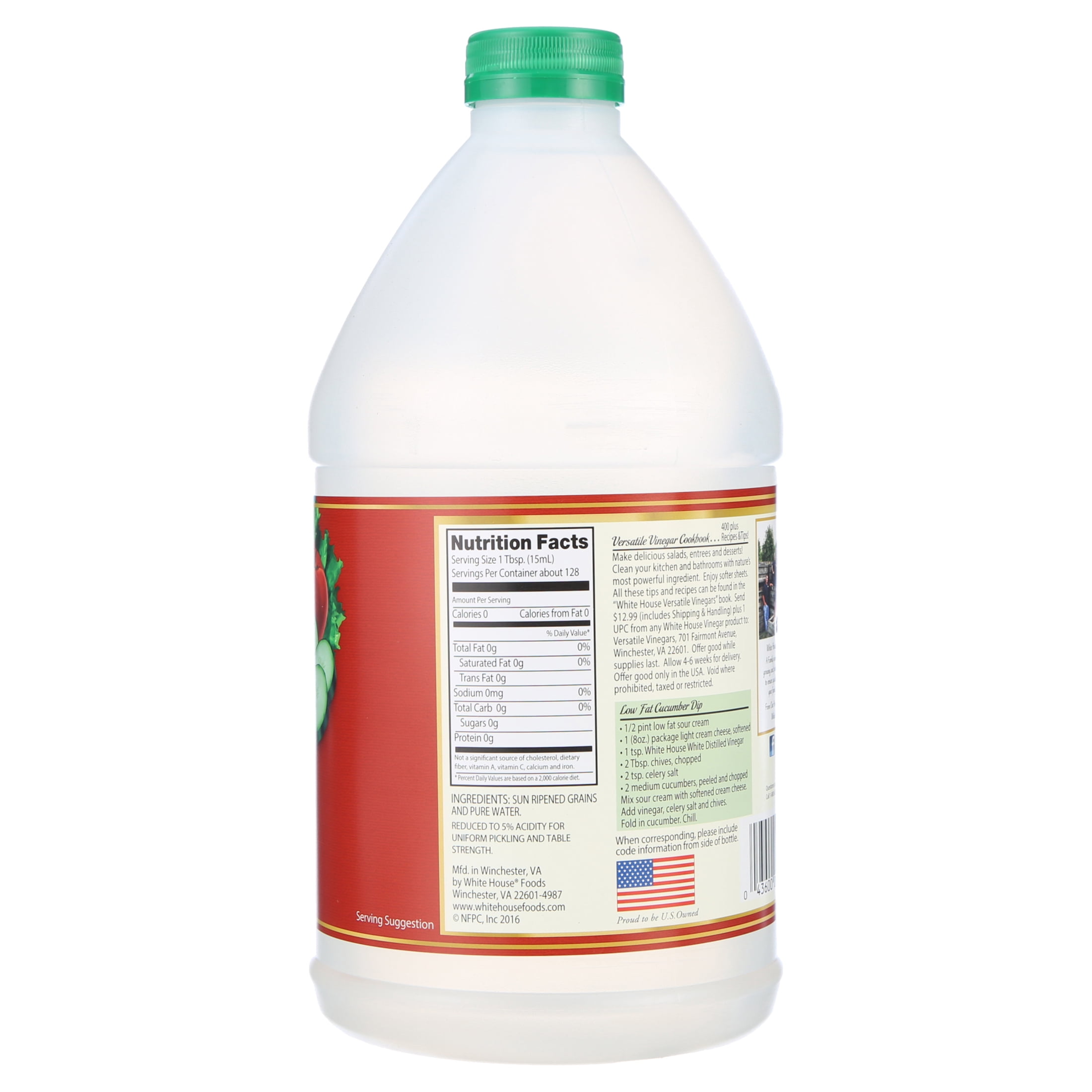 White House White Distilled Vinegar, 64 oz