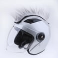 thumbnail image 2 of 3 mm/11,8\\\\\\\'\\\\\\\\' Disfraces de punk skinhead para motocicleta Gris, 2 of 9