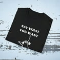 thumbnail image 4 of I CAN'T WAIT TO CLAP BACK FUNNY SKELETON SLANG Unisex Softstyle T-Shirt, 4 of 8