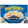 (4 pack) (4 Pack) Pop Secret Microwave Popcorn, Kettle Corn, 3 Oz, 3 Ct