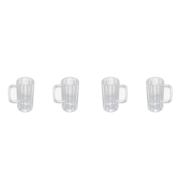 Vasos De Cerveza Acrílicos De 4 Piezas 650 Ml Y 520 Ml Vasos De Gran Capacidad
