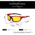 thumbnail image 3 of Gafas de sol Anti polarización Ciclismo Gafas deportivas Protección UV para hombres Mujeres Para estrenar, 3 of 5