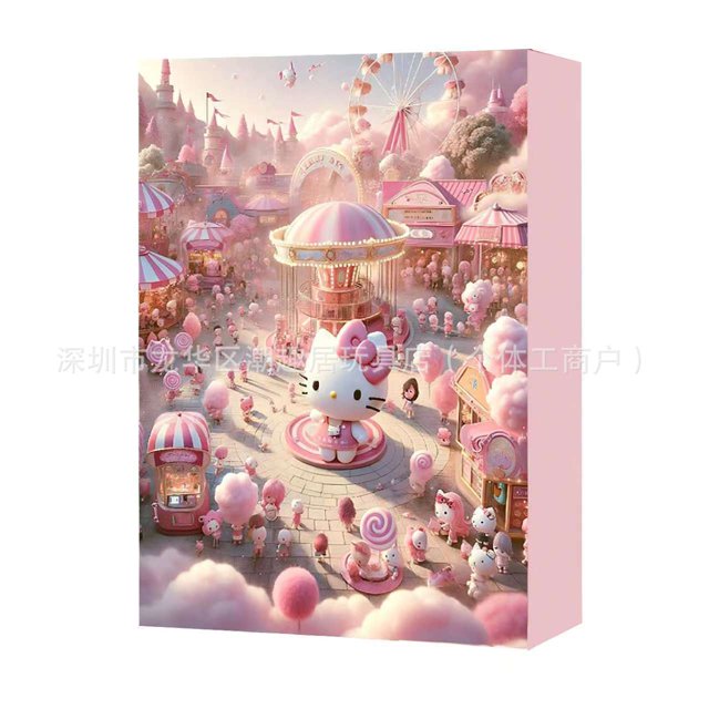 Navidad Adviento Navidad Hello Kitty caja ciega Navidad para niños juguetes educativos creativos kt Cat 24 Uds