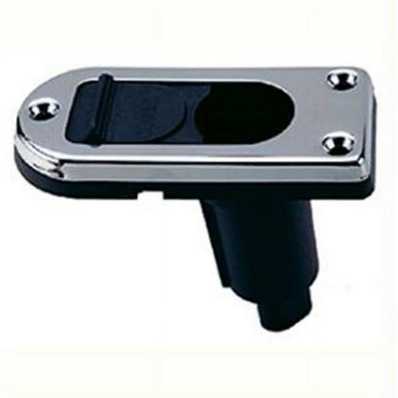 Locking Collar Pole Light Mounting Base - 2 Pin - Stainless Steel