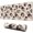 Beige Cow Head, variant on Long Mouse Pads for Desk,White Cow Geometric Pattern Desk Mats on Top Of Desks, Desk Mouse Pad Extra Large with 3mm Non-Slip Base and Stitched Edge for Gaming,Office,Work,Home 31.5"x11.8"