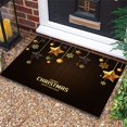 thumbnail image 4 of Costeam Non Slip Merry Christmas Decorative Mats Rugs Doormat Welcome Front Door Indoor Outdoor Christmas Xmas Winter Santa Snowflakes Claus Doormat Door Mat, 4 of 6