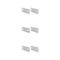 thumbnail image 2 of Monstrate Soportes para estantes Clavijas para estante extraíbles Soportes para armario Gabinete de pared Perchas adhesivas Clips Dormitorio Type1 NO1, 2 of 6