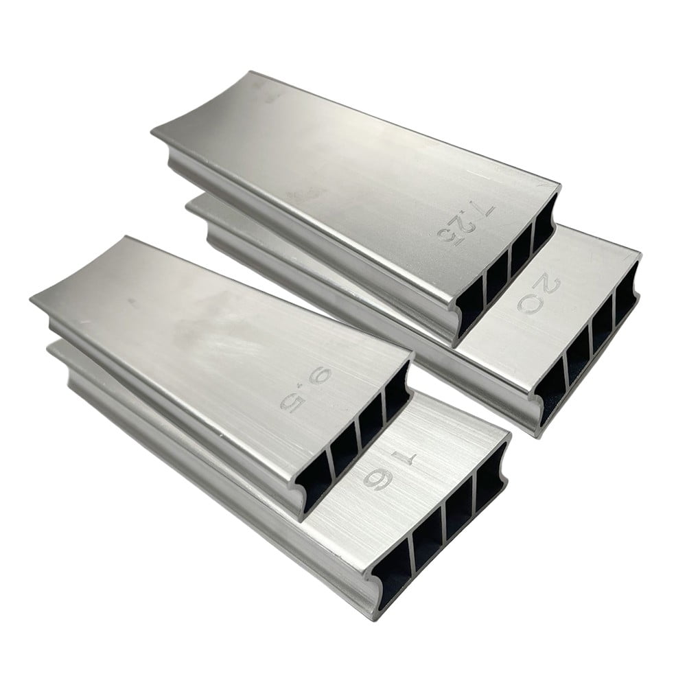 SPRING Two-Way Radius Sanding Block for Guitar Bass Fret Leveling Fingerboard Luthier Tool Aluminum Construction 10 14