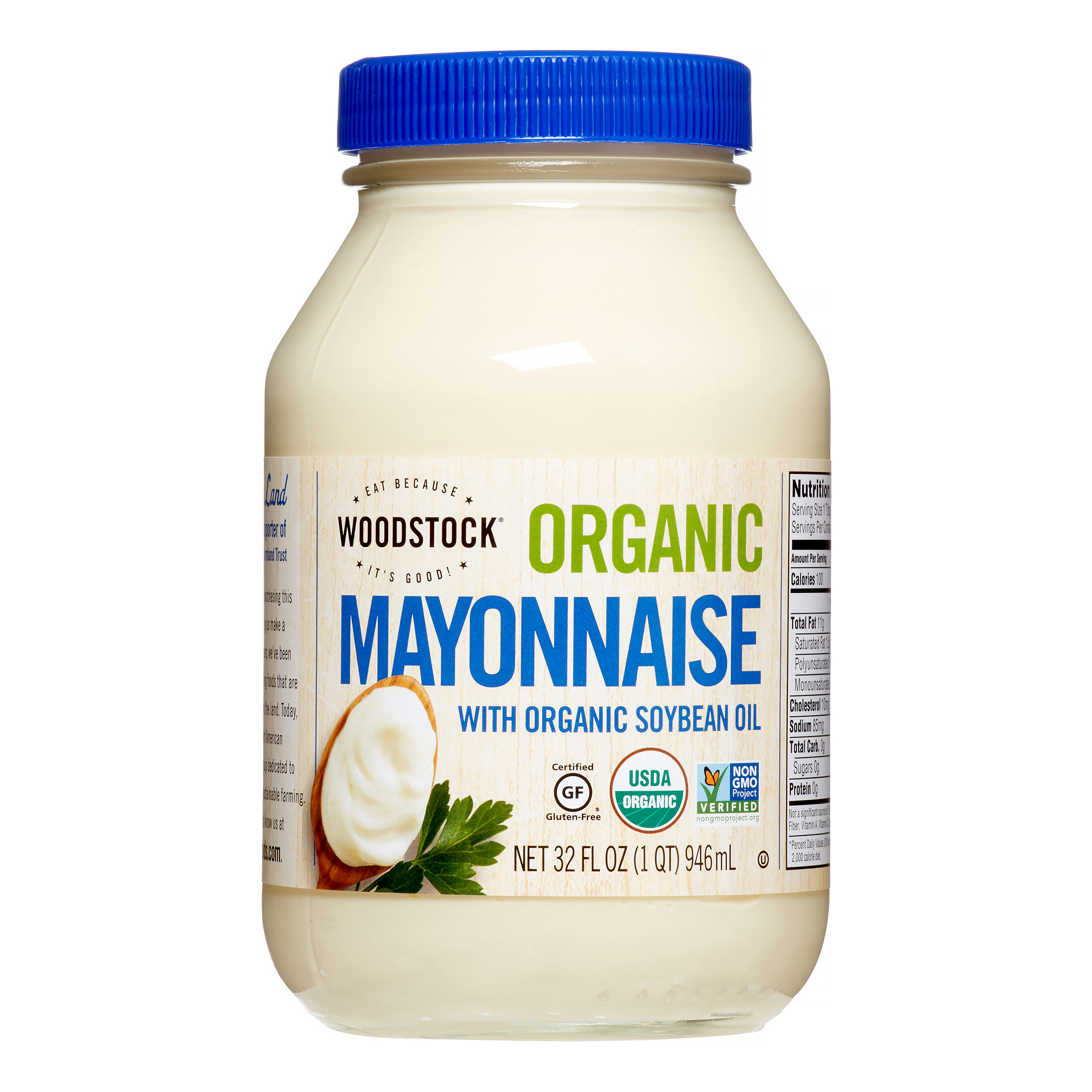 Woodstock Organic Mayonnaise, 32 Fl Oz, 1 Count