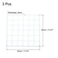 thumbnail image 2 of Uxcell 12"x12" Wire Grid Panel, 3 Pack Wall Grid Panels Board Photo Display Decor Hanging Organizer, White, 2 of 5
