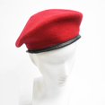 thumbnail image 3 of Casquette de Soldat Béret Uniforme Style Français Militaire Armée, 3 of 3