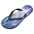 thumbnail image 2 of YAZAOOSummer Flip Flops Creatively Magical Book with Flowers Simple Beach Sandals, 2 of 8