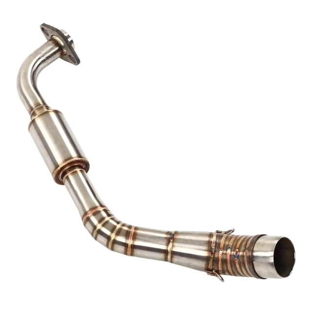 Tubo medio de escape de motocicleta Conector de tubo medio de escape de motocicleta fundido de acero inoxidable para moto ANGGREK Otros