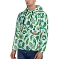 thumbnail image 2 of Hoodies for Men - Funny Green Cartoon Cute Parrot Long Sleeve Comfrt Men'S Fashion Hoodies & Sweatshirts, Sweatshirts for Men Hoodies Pullover Clothing Clothes with Pouch, 2 of 7