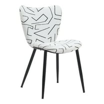 Prestige Dining Chair White Dining Chair, Modern Style, Powder coated steel leg, Plywood, Indoor Dining