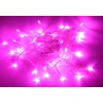 thumbnail image 4 of Cadena de luces Fairy Light Karlling, funciona con pilas, rosa, 40 LED, 4 of 6