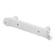 thumbnail image 3 of Patín de aterrizaje trasero Columna de aluminio Accesorios de repuesto de aleación de aluminio para helicóptero Fly Wing FW200 RC Plata, 3 of 8
