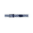 thumbnail image 2 of Pebble Beach Men's Braided TriColor Golf Belt w/Genuine Leather Tabs, 36" Blue -, 2 of 2