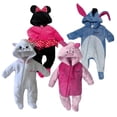 thumbnail image 1 of Kit 4 Mamelucos con Gorro Bordado Disney Marie, Minnie Fiusha, Piglet, Eeyore Disney KitB378, 1 of 6