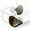 Golden-Black, variant on BASN MMCX in-Ear Monitors Headphones, Triple Drivers with Rich Bass, Noise-Isolation HiFi Stereo Earbuds with Upgraded Detachable Cables for Audiophiles Musicians (BlackWhite)