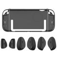 thumbnail image 1 of Durable Clear Protective Case for Nintendo Switch 2025, Shock Absorbing PC Shell with Anti-Scratch & Drop Protection, Slim Full Coverage Cover for Switch 2 Accessories, Includes 6 Grips, 1 of 8