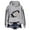 Grey, variant on Graphic Hoodies Hooded Sweatshirt Women Heart Football Graphic Hoodies Fall Long Sleeve Pullover Tops Football Mom