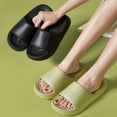 thumbnail image 2 of Bread Shoes Home Slippers Non-slip Indoor Bathroom Slippers, 2 of 10