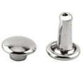 thumbnail image 2 of FAGINEY 100pcs Double Cap Rivet Tubular Metal Leather Craft Repairs Studs Decoration, Metal Rivet, Leather Craft Rivet, 2 of 4