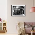 thumbnail image 3 of Historic Framed Print, [President Warren Harding, standing with nine other men, during tour to Alaska and the West], 17-7/8" x 21-7/8", 3 of 9