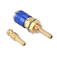 thumbnail image 3 of Refrigerado Por Agua Y Adaptador De Gas, Conector Rápido De Soplete De Soldadura De Latón Liviano, Resistencia Al Desgaste Para Soplete De Soldadura Mig Tig Soplete De Soldador, 3 of 8