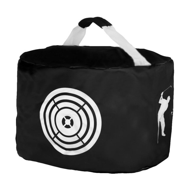 Duradero impermeable Golf Smash Impact Strike Bag Swing Blow Hitting Bag Training Negro shamjiam Golf Smash Impacto Strike Bag