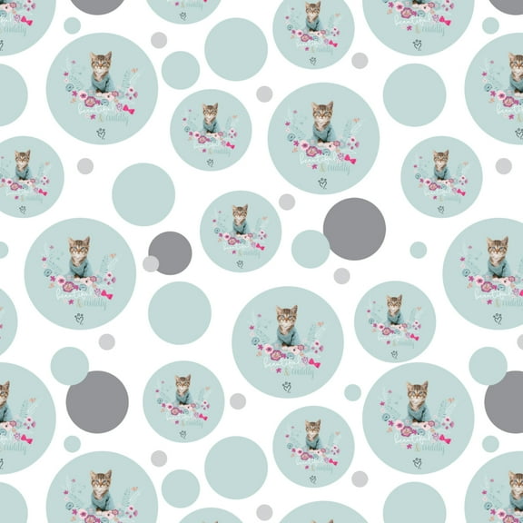 Beautiful Cuddly Cat Kitten in a Sweater Premium Gift Wrap Wrapping Paper Roll
